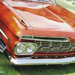 <strong>'59 Chevy Bel Air Gatefold Front</strong> - Photoshop, Quark; print size 22 by 10