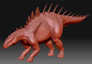 Kentrosaurus initial musculature 1